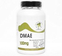 DMAE 100mg ~ 100 Capsules - No Additives ~ Naturetition Supplements