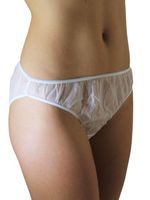 Womens Disposable Panties White 30-Pack, 2X