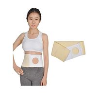 Ostomy Belt Unisex Colostomy Belt Ostomy Hernia Support Belts Abdominal Binder Brace Abdomen Band Stoma Support to Prevent Parastomal Hernia Stoma Opening(3.14'') (M 31-34 inch)