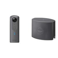Ricoh Theta V 4k 360 Spherical Camera with Lens Cap TL-1 for Theta V, Theta S & Theta SC 360 Spherical Digital Cameras