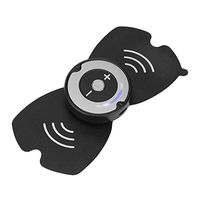 Body Massager, Electric Massager 6 Gears 9 Massage Modes Low Frequency Digital Massage Body Pain Care Mini Massager(Black)