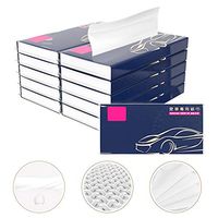 Yunhigh Upscale 3-Ply Facial Tissue for Car, Soft Facial Wood Pulp Paper, 44 Tissues Per Pack, Household Kleenex Toilet Paper, Soft Skin-Friendly Paper Towels (10 Packs)