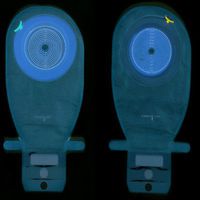 MCK15874900 - Coloplast Inc Colostomy Pouch Assura One-Piece System 11-1/2 Inch 3/8 to 2-3/4 Inch Stoma Drainable NonConvex, Trim To Fit