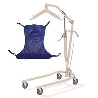 Invacare 9805P Personal Hydraulic Patient Body Lift Kit with Full Body Mesh Sling (Large - R111)