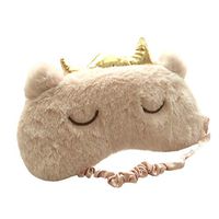 perfectCOCO Cute Sleep Masks Eye Cover Eyeshade for Girls Women Kids, Cartoon Animal Sleeping Mask Travel Nap Night Sleeping (1pc, E)