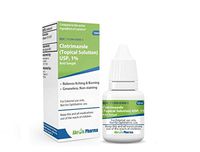 Clotrimazole, AF Antifungal Athletes Foot Topical Solution 1 Percent (Generic Lotrimin) - 10 Ml (Pack of 2) by Clotrimazole