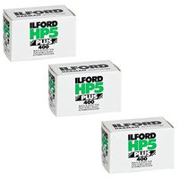 Ilford HP-5 Plus 400 Fast Black and White Professional Film, ISO 400, 35mm, 36 Exposures - 6 Pack