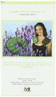 Wheat Lavender Flower Microwavable Neck and Shoulder Wrap (Hot or Cold)