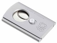 Porsche Design Bavaria Cigar Cutter with Free Vine Monogram Engraving (Silver)