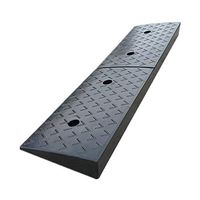 Quisilife Rubber Ramp Rubber Road Along The Slope Along The Street Car Uphill Pad Step Board Slope Road 9CM High Slope Pad (Color : Black, Size : 100x25x9cm)