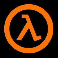 Half Life Logo 4" Decal Sticker for Cars Laptops Tablets Skateboard - WHITE