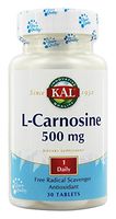 KAL 500 Mg L-carnosine Tablets, 30 Count