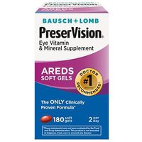 Bausch & Lomb PreserVision Eye Vitamin Supplement (180 ct.) (Pack of 2)