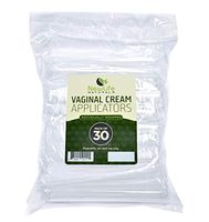 Disposable Plastic Vaginal Applicator Pack: Hygienic Threaded Injector Applicators to Fit Preseed Lubricant, Estrace, Personal Lube and OTC Gel or Cream Products - With Dosage Measurements - 30 Pack