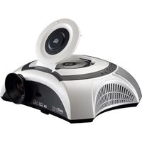 Optoma DV10 MovieTime Home Theater DLP Projector With Built-In DVD Player