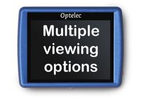 Optelec Mini - 3.5 Inch Color Portable Video Magnifier - 3.5 Hrs. of Battery Use!