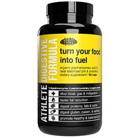 Gains in Bulk, Athlete Digestive Formula, Digestive Enzymes and Probiotics (Small, 90 Count)