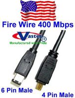 SuperEcable - 20077-16FT - IEEE-1394 FireWire iLink DV Cable 6P-4P, IEEE 1394 Firewire in DV - iLInk Cable, (6P to 4P)
