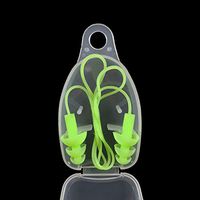 PinShang Universal Soft Silicone Swimming Ear Plugs Earplugs Pool Accessories Water Sports Swim Ear Plug Green