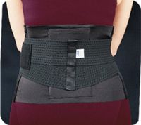 Bicro Skin Lumbar Support with Pad, Large