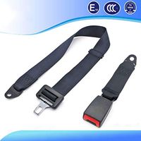 LRWSB High Temperature ABS Plastic Head for Safety Belt of Two-Point Seat Belt Bus Forklift Truck, with Tensile Force of More Than One Ton Forklift Safety Belt