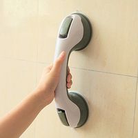 elegantstunning Creative Bathroom Secure Handrail with Sucking Disk Anti-Slip Armrest