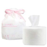 Liveday Naturally Disposable Facial Towel Cotton Non-Woven Fabric Soft Face Tissue Makeup Remover Tissues for Home, Travel, Office