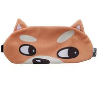 SOURBAN Cute Eye Mask Animal Series Puffy Eyes Super Soft and Light for Sleeping Home Sleeping Traveling,Shiba Inu