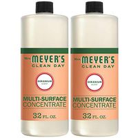 Mrs. Meyer’s Clean Day Multi-Surface Concentrate, Geranium Scent, 32 ounce bottle (Pack of 2)