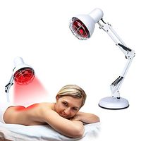 Red Light Therapy, Serfory Near Infrared Light Therapy Heat Lamp Set for Massage Skin Care Muscle Body Therapy Pain Relief with Improve Sleep Blood Circulation (2020 Upgraded)