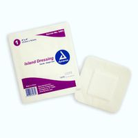Dynarex Island Dressing 4"x4" Sterile (Indv. Bagged) - 6/25/Cs