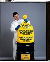 Grainger Approved Hazardous Waste Bags 55 Gal. Yellow Pk24 3WNA6