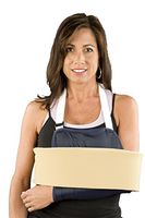 AT Surgical Cradle Sling with Comfort Foam Swathe Immobilizer for Dislocated Shoulder, Humerus Fracture and Broken Arm