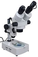 OMAX 7X-45X Digital Zoom Binocular Stereo Microscope with Dual Lights and USB Digital Camera