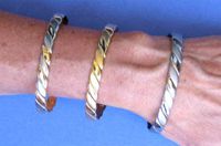 Flat Rope Bangle Magnetic Bracelet