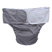 WXMYOZR Teen/Adults Cloth Diapers for Incontinence Care Protective Underwear Dual Opening Pocket Reusable Washable Adjustable Large Nappy Old Man Disabled Postoperative Care,D