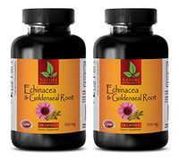 Immune Support goldenseal - Echinacea Extract & Goldenseal Root Complex - Immune - 2 Bottles (120 Capsules)