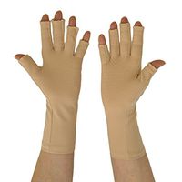 Protexgloves 3/4 Finger (Covers Wrist) Grip Glove (Sahara, Small)
