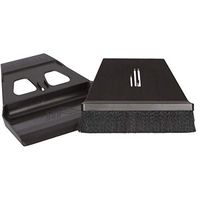 miniWISP Small Broom and Dustpan Set The Best Mini Hand Broom with Electrostatic Bristle Seal Technology (Gray)