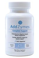 AddZyme Digestive Enzymes - Supports Better Digestion and Lactose Absorption - Bloating, Constipation, and Gas Relief - 60 Capsules - 21 High Quality Digestive Enzymes - Lipase Amylase + Bromelain