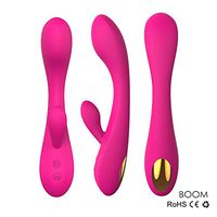 Rechargeable G Spót Stimülátion Waterproof Personal Dual Motor Rabbit Víbratór Masaging Six Toy Set for Women T Shirt