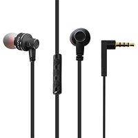 AWEI canal type earphone high with quality microphone call volume control bass earplugs earbud earphones stereo headphone ES-10TY Silver