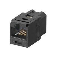 Coupler Module, Rj45, Cat6, Black