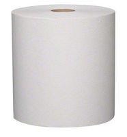 Kruger 01795 (MRT1795) 8"x350' White Hard Wound Universal Roll Towel, 12/Case