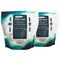 Beesly's Bottle Wash All Natural Revive Pods - No Bleach,10x Concentrated Cleaner & Odor Remover Pods - Perfected for Re-Usable Bottles, Hydration Packs, Ice Chests, Coffee Pots - 2 Packs of 18 Pods
