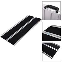 Indoor/Outdoor Threshold Wheelchair Mobility Walker Casters Entry Plate Ramp Handicap Mini Van Scooter | 72x29 Inch