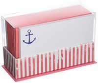 Weathered Anchor Stripe Flat Notes