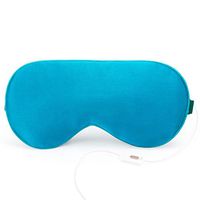 Jueven Silk Steam Eye Mask with USB Temperature Control Eye Protection Eye Heat Pack for Dry Eyes Compress and Relief Blepharitis (Color : Blue)
