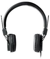 Auvio Folding Heaphones with Mic - Black