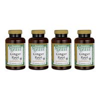 Swanson Ginger Root (Standardized) 250 mg 120 Caps 4 Pack